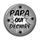 Cabochon Résine - papa qui déchire