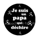papa qui déchire