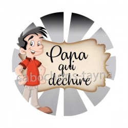 papa qui déchire