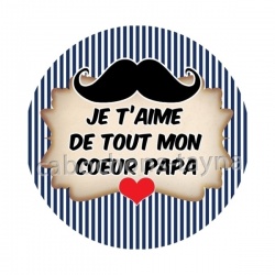 je t'aime de tout mon coeur papa