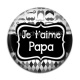 Cabochon Résine - je t'aime papa