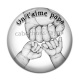 Cabochon Résine - on t'aime papa