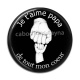 Cabochon Résine - je t'aime papa de tout mon coeur