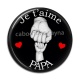 Cabochon Résine - je t'aime papa