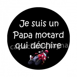 je suis un papa motard qui déchire