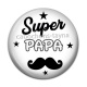 Cabochon Résine - super papa