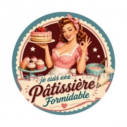 je suis une pâtissière formidable