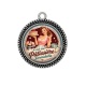 Pendentif Cabochon Argent - je suis une pâtissière formidable