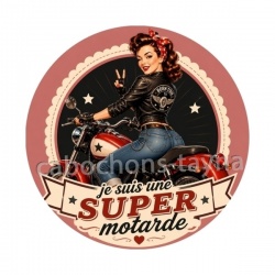 je suis une super motarde