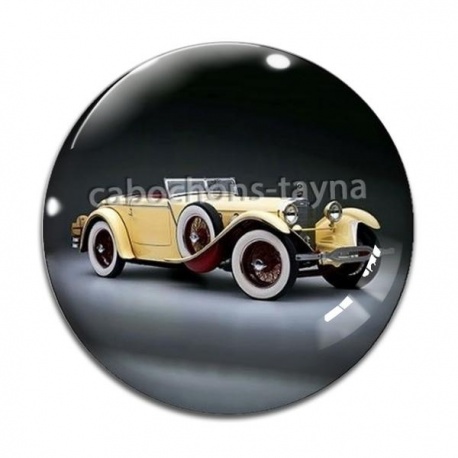 Cabochon Verre - voiture
