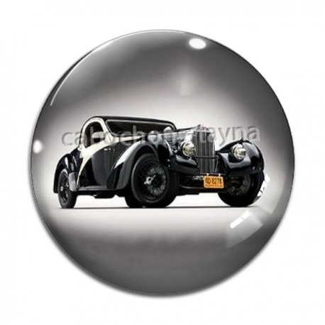 Cabochon Verre - voiture