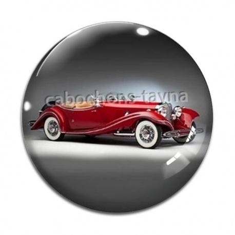 Cabochon Verre - voiture