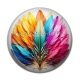 Cabochon Résine - plume