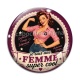 Cabochon Verre - je suis une femme super cool