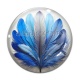 Cabochon Verre - plume