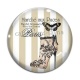 Cabochon Verre - chaussure
