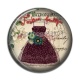 Cabochon Résine - robe
