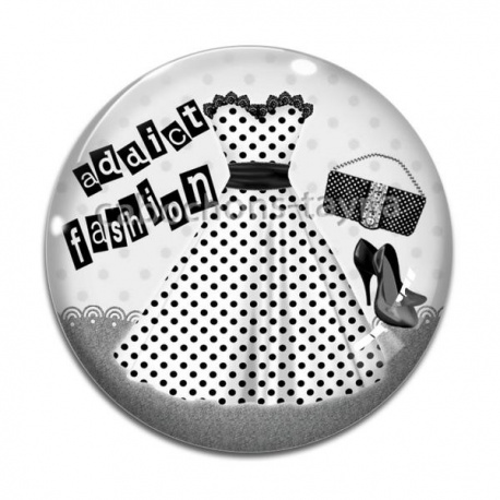 Cabochon Verre - addict fashion