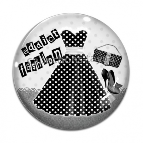 Cabochon Verre - addict fashion