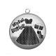 Pendentif Cabochon Argent - addict fashion