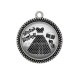 Pendentif Cabochon Argent - addict fashion