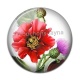 Cabochon Résine - fleur