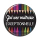 Cabochon Résine - maîtresse exceptionnelle
