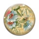 Cabochon Verre - fleur