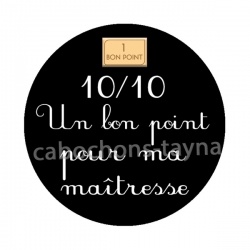bon point pour maîtresse