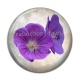Cabochon Résine - fleur