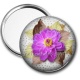 Miroir de poche - fleur