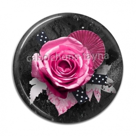 Cabochon Résine - fleur