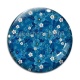 Cabochon Verre - fleur