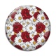 Cabochon Verre - fleur