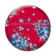 Cabochon Verre - fleur