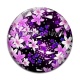 Cabochon Verre - fleur