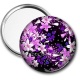 Miroir de poche - fleur
