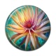 Cabochon Résine - fleur exotique