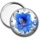 Miroir de poche - fleur