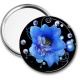 Miroir de poche - fleur