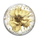Cabochon Verre - coquelicot