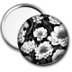 Miroir de poche - fleur