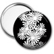 Miroir de poche - fleur