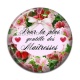 Cabochon Résine - maîtresse gentille