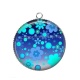 Pendentif Cabochon Argent - f