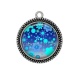 Pendentif Cabochon Argent - f