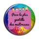 Cabochon Résine - maîtresse gentille