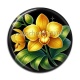 Cabochon Résine - orchidée