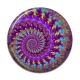 Cabochon Résine - spirale
