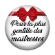 Cabochon Résine - maîtresse gentille